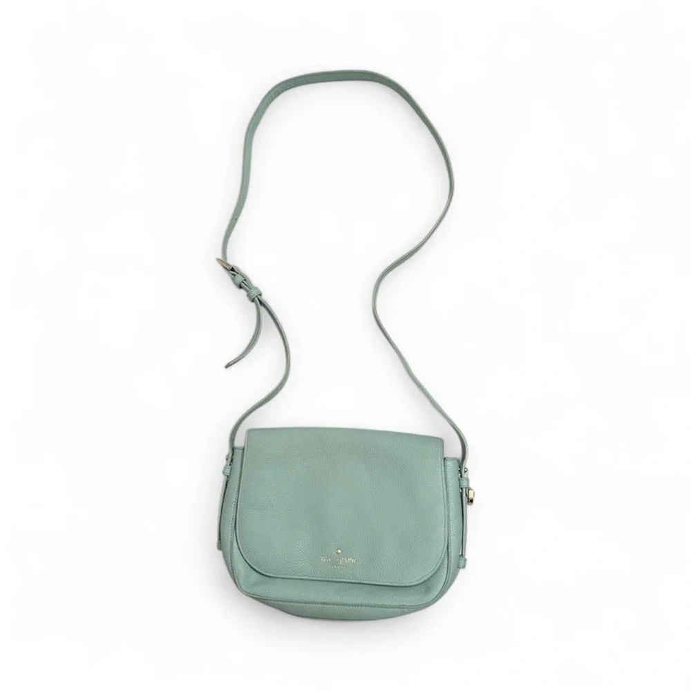 Kate Spade Penelope Orchard Crossbody Bag with Silver Hardware in Grace Blue